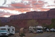 Lee's Ferry Campground in Arizona